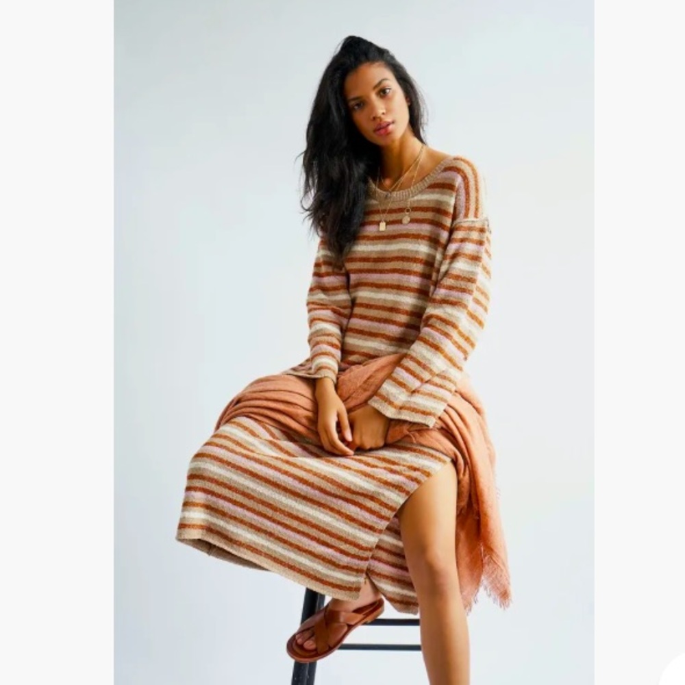 Free People Beach Sand in your Toes Sweater Dress